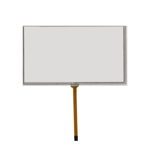 6.2 Inch 155mmx88mm 4Pin Universal Resistance Digitizer Touch Screen Panel Glass for Car DVD GPS Navigation Multimedia Replacement Parts (Connected on The Middle)