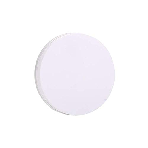 Plafonnier LED rond blanc froid pour buanderie et garage sombre