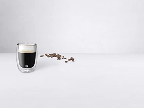ZWILLING Sorrento 8 Piece Insulated Double-Wall Glassware Coffee Cup Set - Value Pack