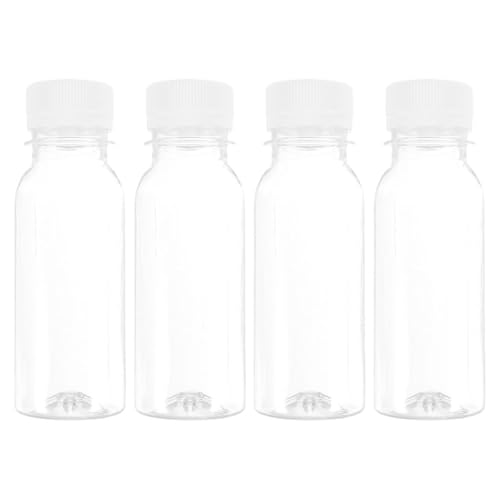 TOBBOMEY 100ml�e��PET�������{�g��4�Z�b�g ���W�t���ė��p�\�W���[�X�e�� ���₨���p�����v���X�`�b�N�ۑ��R���e�i �ƒ�p�������[�p