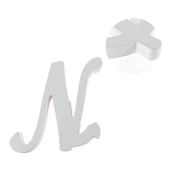 Letras Decorativas Cursiva Madera Nombres Madera para Decoración Hogar Dormitorio Eventos Bodas Bautizos Comuniones (9 Letras)