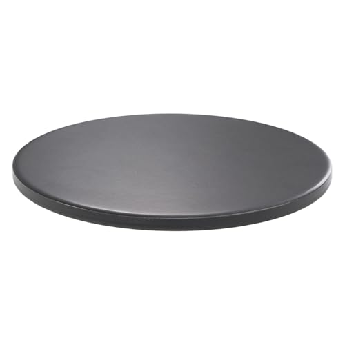 Feuergott Pizzastein Cordierit Backstein 30,5 cm rund glasiert 1,5 cm Dicke für Pizza, Focaccia, Flammkuchen, Lahmacun im Backofen, Holzkohlegrill, Gasgrill