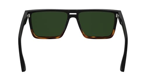 Lunettes de soleil Calvin Klein CK25501S noires et havane - 5
