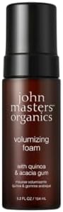 John Masters Organics Volumizing Foam 5.2 oz | 70%+ Organic Ingredients | Non-Aerosol | Long-lasting Hold | Cruelty-Free