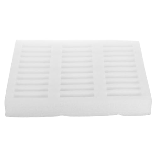 ANDRESLAD Vassoio Portagioie in Cotone Perlato Scomparti per Braccialetti Anelli e Occhiali da Sole Organizer Salvaspazio per Cassetti e Esposizione Professionale di Gioielli