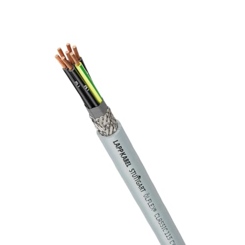 Câble de commande blindé 5 fils pour sécuriser le signal des machines industrielles