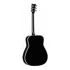 Yamaha FGC-TA Dreadnought Cutaway Transacoustic Guitar w/ Chorus and Reverb, Black