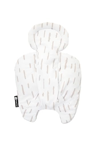 Image of 4moms RockaRoo and MamaRoo Infant Insert, Machine Washable, Soft, Plush Fabric, Reversible Design, Sand