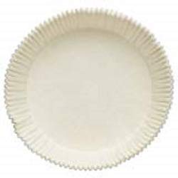 Bakery Direct Round Cake Tin Baking Parchment Air Fryer Paper Liners 18cm (7") x 50 Non-Stick Siliconised Greaseproof Paper for Baking Cakes, Pies, Tarts, Made in The UK, White