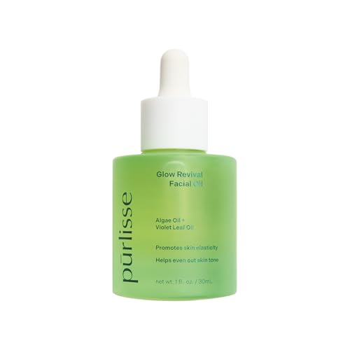 p&uuml;rlisse Glow Revival Hydrating Face Oil for Women & Men - Enrich...
