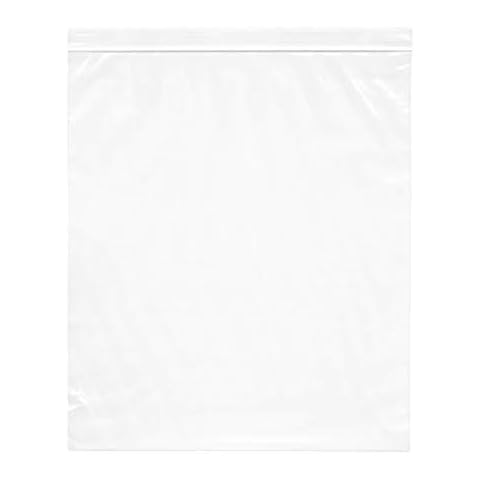 9x12" 2 mil Resealable Zipper Plastic Storage Bags. Reusable Poly Bags for Storage and Shipping, clear clothing bags for shipping, plastic magazine bags 9x12 Zip Bags (100 Count) Cover
