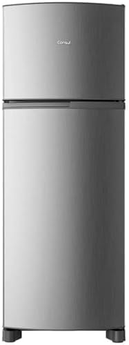Geladeira Frost Free Duplex 333 Litros Inox Consul - CRM40MK 110v