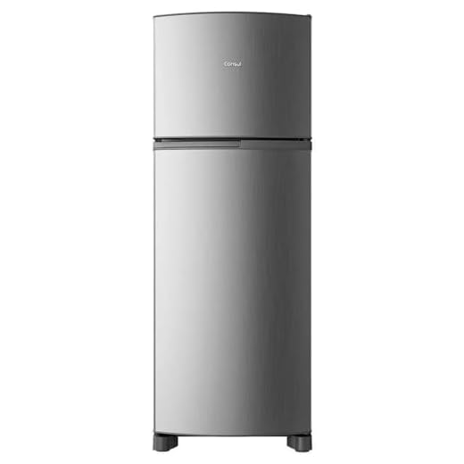 Geladeira Frost Free Duplex 333 Litros Inox Consul - CRM40MK 110v