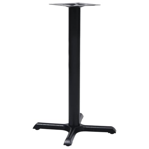 vidaXL Pied de Table de Bistro Noir 56x56x72 cm Fonte, Pied de Table, Pied de Table de Remplacement, Pied de Table de Rechange, Pieds de Table