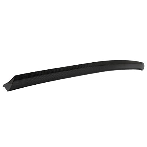 Kuafu GO-2555 Trunk Spoiler Wing Compatible With 2008-2015 Mercedes Benz W204 C-Class & C63 2 Door Coupe Rear Winglet Abs Plastic Carbon Fiber Style thumb #7