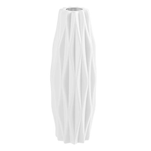 Healifty Blanc Vase Nordique Minimaliste Moderne Fleur décoration Vase à Fleurs décoration de Bureau