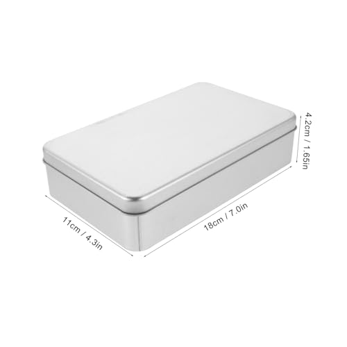 2 cajas organizadoras rectangulares para monedas con tapa protectora miniatura 2