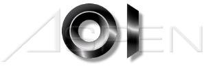 (10000pcs) 6 Washers Countersunk Finishing Steel, Black Oxide