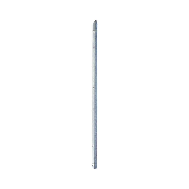 YESON Gartenzaunpfosten 1,2 M – 10 Stück Robuste Metallpfähle – U- Und T-Pfosten Für Zäune, Grün Beschichtet