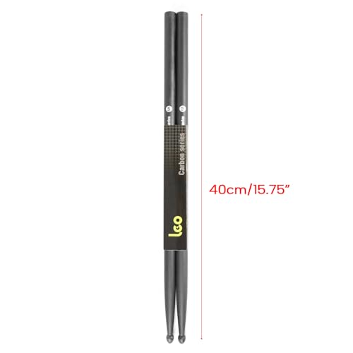 Par de baquetas 5A de fibra de carbono resistentes miniatura 5