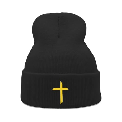 Chapeau d'hiver aux couleurs de bonbons une idée de cadeau idéal avec tricot Trust God