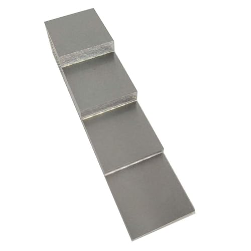 Bloque de calibración ultrasónico de 4 pasos: 0,25" 0,5" 0,75" 1" en acero 1018 para medidores de espesor ultrasónicos en pruebas NDT miniatura 4