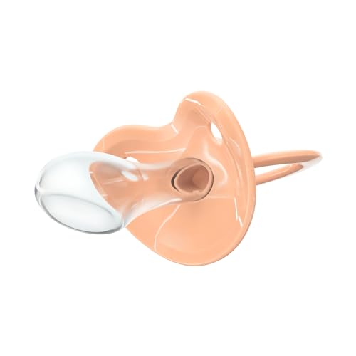 Image of Pacifier Addict - Fixx - JUMBO Functional Adult XXL Silicone Pacifier - Size 10 (Blush Pink)