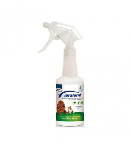 Fipralone Spray Antipulci e Zecche per Cani e Gatti, 500 ml
