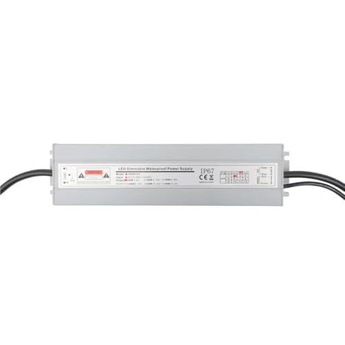Transformateur LED variable 24V 150W AC170-264V étanche aluminium