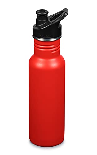 Klean Kanteen Classic Narrow 18Oz (W/Sport Cap) Tiger Lily #TOP1