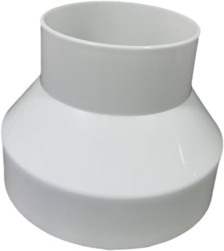 Round-Ducting-Reducer-150mm-to-100mm-6-to-4-inch-Duct-Pipe-Reduction-Coupler-for-Extractor-Fans-Cooker-Hood-Tumble-Dryer-Ventilation