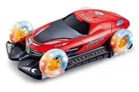 Toyslance New Auto Shape Changing 360 Degree Rotating Deformation Flying ; Car Toy Electric Universal with Sound and Lights (Multicolor)