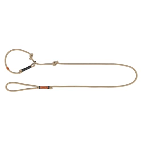 Trixie Hundeleine BE Nordic Retrieverleine S–M, 1,70 m Stuffenlos verstellbar in Sand/schwarz - Hundeleine mit Zugstopp ideal als Trainingsleine - für kleine bis mittelgroße Hunde - 17244