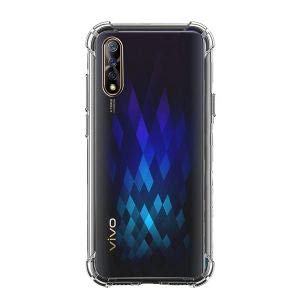 YOFO Silicon Shockproof Soft Transparent Back Cover for VIVO V17 - (Transparent)