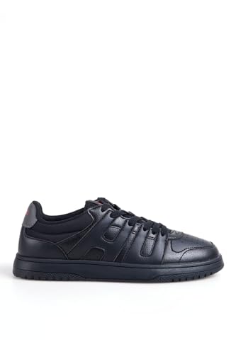HUGO Hadrian Tenn Baskets chic à tige logotée pour homme moderne
