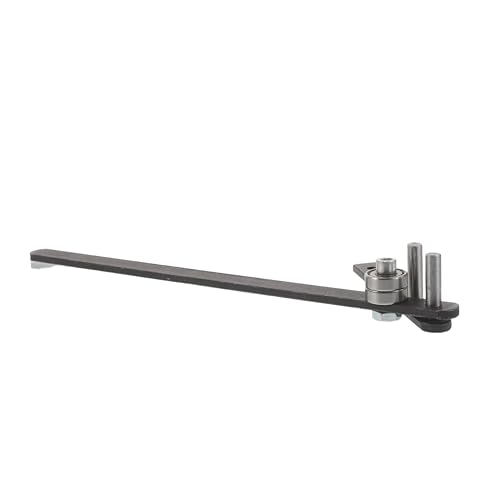 Ciieeo Piegatrice Manuale per Barre Piatte in Acciaio e Rame Mini Piegatrice Idraulica per Barre D’Armatura Utensile da Tavolo per Piegatura Metalli in Edilizia Uso Professionale e