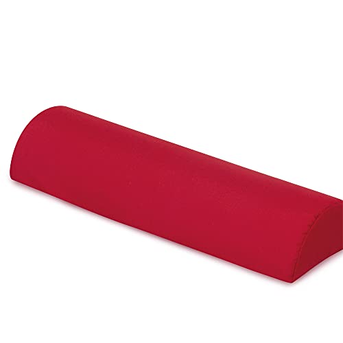 Spatium Palettenkissen Set abnehmbar Bezug wasserdicht Kaltschaum Palettenauflage Palettenpolster Palettenmöbel (Rot Kopfstütze 10x60cm)