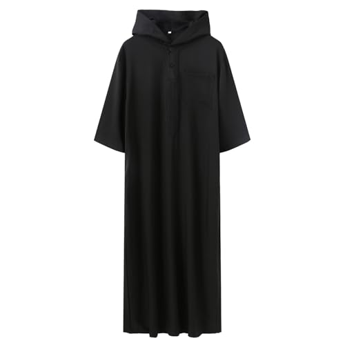 Robe musulmane homme brodée vêtement arabe ample