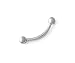 316L Surgical Steel Bent Curved Barbell 10g 10 Gauge