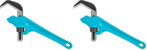 Image of DURATECH 9-1 /2 inch Hex Offset Wrench, Hex Pipe Wrench, CR-V Hook Jaw (Pack of 2)