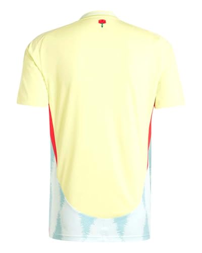adidas FEF A JSY Camiseta (Manga Corta), Amarillo, L Hombres
