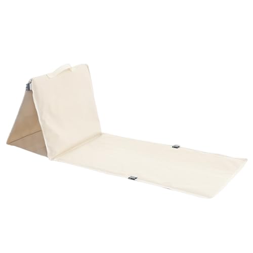 Alfombra de playa plegable con respaldo, salón de playa, estera para silla de playa Establo impermeable - Colchoneta para dormir plegable ligera, silla de playa portátil para picnic al aire libre