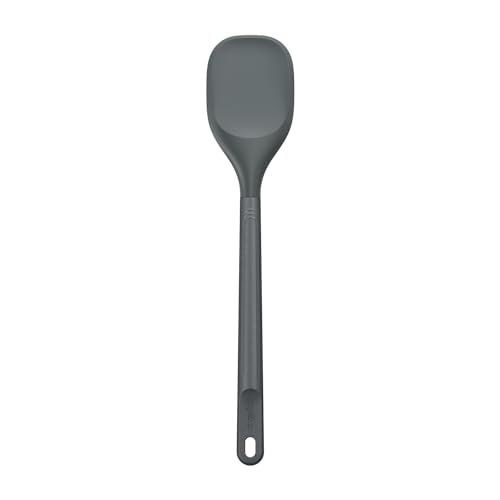 Zyliss Large Spoontula, Sustainable Wheat Straw/Silicone, Cooking Spoon Spatula Combi, Heat Resistant Silicone Head - Image 4
