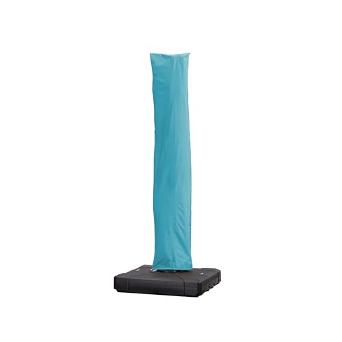 Image of PURPLE LEAF Outdoor Cantilever Umbrella Cover Easy Setup XL Size Turquoise