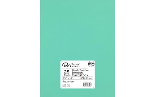 PA Paper Accents Aquarium Cardstock 8.5