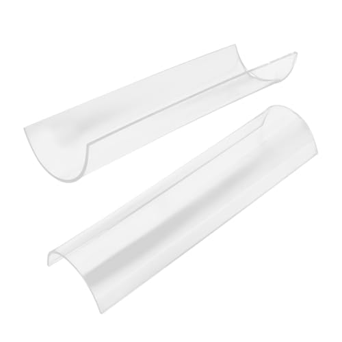 Mobestech 2pezzi Stampo Per Dolci Forma u Stampi Trasparenti in Acrilico Per Torta Contenitore Per Preparazione Dolci Facile Da Usare