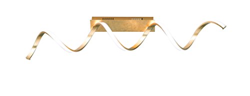 Preisvergleich Produktbild Wofi - LED moderne Spiral- Deckenleuchte Russel Design Deckenlampe (Deckenleuchte)