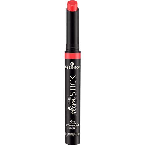 Esence THE Slim STICK - Pintalabios (108, color naranja, duradero, nutritivo, expreso), color intenso, mate, vegano, sin perfume, sin alcohol, sin parabenos, 1 unidad (1,7 g)