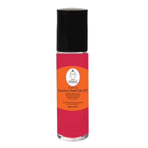 Compare to Aroma Compatible with Strawberry Pound Cake for Women Fragrance Body Oil on 1/3 oz (9.86ml) Travel size Roll-On Botlle image 4
