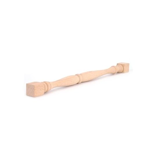Pack of 25 Solid Beech Wood Spindles